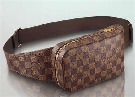 louis vuitton black fanny pack.